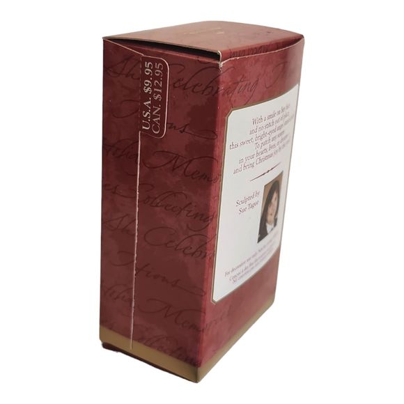 Sew Sweet Angel Hallmark Keepsake Ornament 2001 Sculpted by Sue Tague - Picture 12 of 13